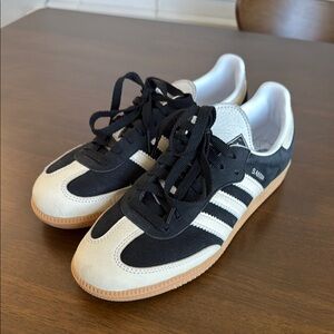 Adidas Black and White Sneakers